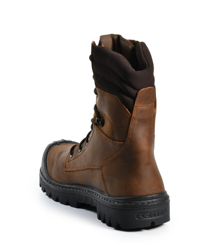 Houston, Brown | Metal Free 9" Leather Work Boots