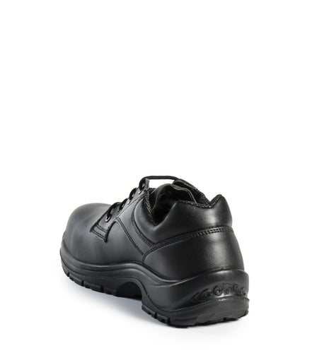 Solid, Black | SD+ Microfiber Vegan Work Shoes | Metal Free